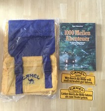 Camel Trophy Buch  1000 Meilen Abenteuer , 1984, plus Rucksack und 2 Aufkleber