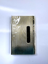 visitenkartenetui Karten Halter edelstahl Gold Neu