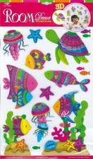 Dekosticker Fische 3D Optik