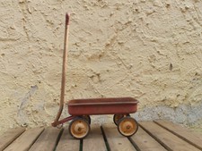 Handwagen Handziehkarren Bollerwagen Leiterwagen Metall Kinderspielzeug antik