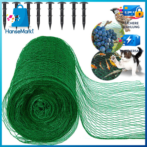 Vogelnetz 5m engmaschig - vogelnetz, x