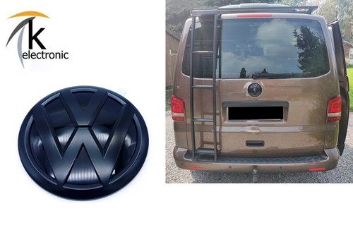 Emblem schwarz matt - vw, t5