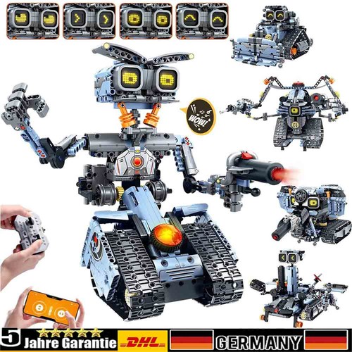 1 roboterbaukasten - 5-in-1,