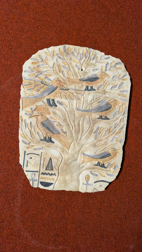 ägyptisches wandbild baum - wandbild, "baum