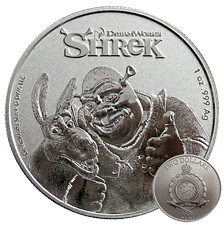 Shrek 2021 Silbermünze 1oz