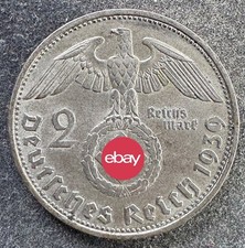 2 Reichsmark 1939 D Drittes