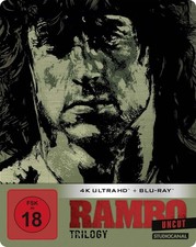 Rambo Trilogy (Limited SteelBook Edition) (4K Ultra HD +2D Blu-Ray)