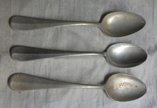 3x Alu Besteck  Menübesteck