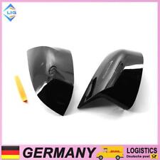 Spiegelkappen Schwarz Glanz