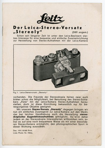 Leitz wetzlar prospekt - leitz,