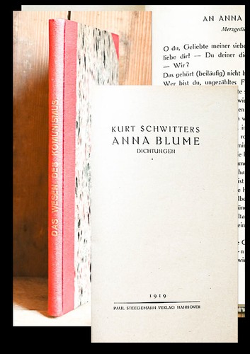 1919 schwitters anna blume - schwitters,