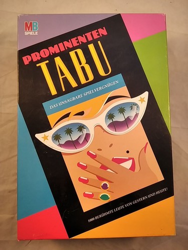 Prominenten tabu das - tabu,