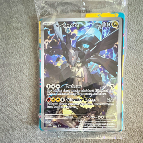 Pokémon tcg zekrom promo - zekrom,