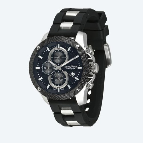 Herrenuhr schwarz edelstahl - herrenuhr,