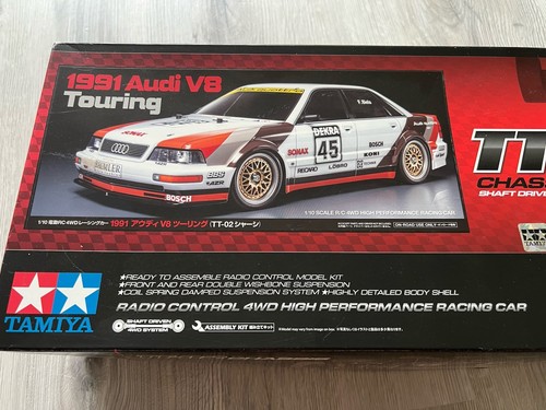 Tamiya audi 58682 rtr tt02 - tamiya,