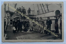 AK WK1 KUK Marine Pola 1915 Schiff Seebataillion S.M.S. Erzherzog Friedrich Feld