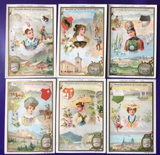 6 Sammelbilder Liebig 1898