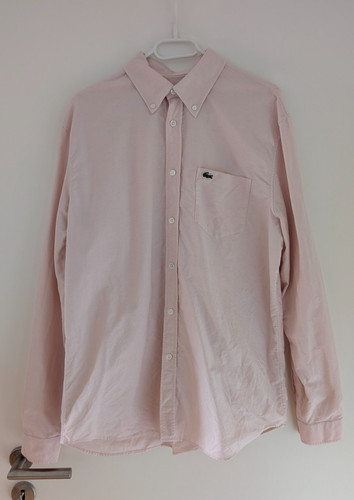 Lacoste hemd herren pink - hemd,