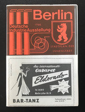 Stadtplan Berlin 1966 Deutsche