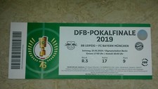 Top Sammler Mint Ticket DFB-POKAL Finale 2019 RB Leipzig vs FC Bayern München 