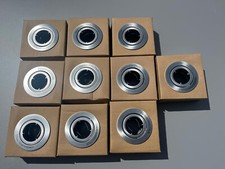 10x Einbaustrahler Strahler Möbelspot Einbaulampe Deckenstrahler Spot Aluminium