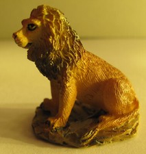 Mini Löwe aus Kunststein