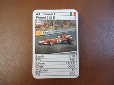 Quartett Kartenspiel Formel I von ASS