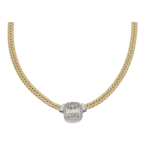 Damen collier 585 gold - 14, k