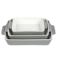 3er Set Auflaufformen mit