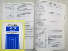 Toyota Avensis T25 Werkstatthandbuch 2.0 vvti Motor 1AZ-FSE Reparaturanleitung