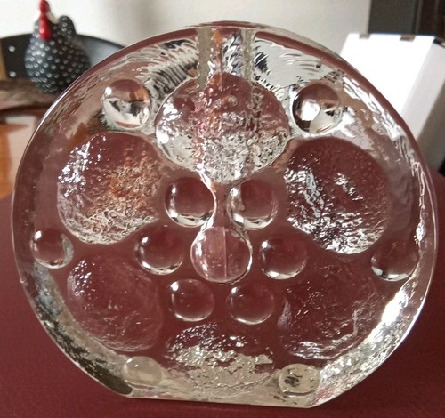 Halbrunde solifleurglas vase - halbrunde,