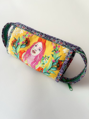 Tula pink baumwolle tasche - pink,