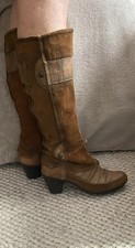 SNIPE STIEFEL ECHT LEDER BRAUN