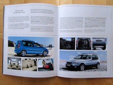 Broschüre prospekt skoda - broschüre,