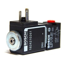 Bosch Pneumatik Magnet-Ventil / Control Valve 1824210261 / 0820019201, 24V, NOS