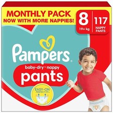 Pampers Baby Dry Größe 8