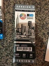 2018 BIG TEN TOURNAMENT TICKET
