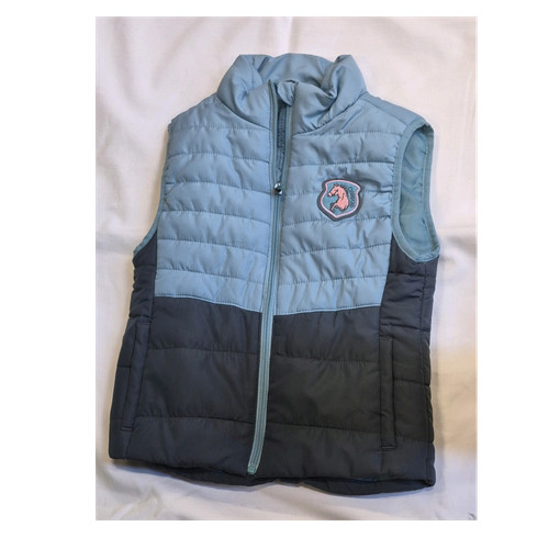 Kinder reit steppweste blau - kinder,