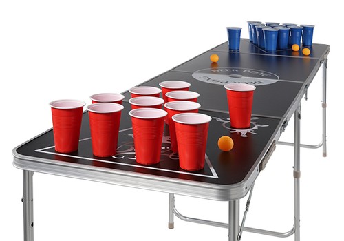 Bier pong set - -,