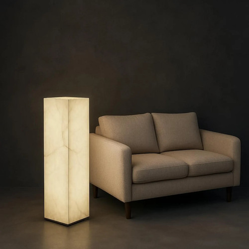 Handgefertigte onyx steh lampe - handgefertigte, onyx-steh-lampe