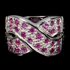 925 Sterlingsilber Ring Rund