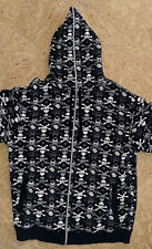 Vintage Southpole Y2K Skulls Hoodie Sweatshirt Zip Up XXL Jesse Pinkman Grunge