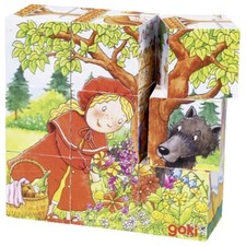 GOKI Würfelpuzzle Märchen 9