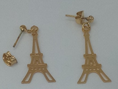 Ohrringe eiffelturm souvenir - ohrringe,
