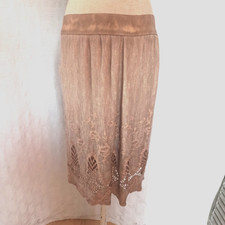 💙 Damen Midi Strick Rock