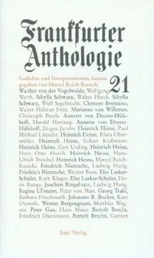 Frankfurter anthologie - frankfurter,