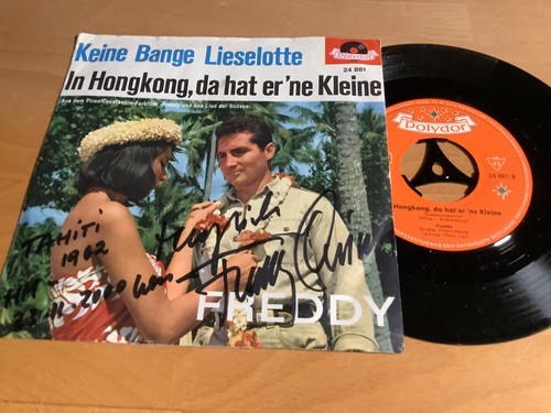 Freddy quinn signiert - quinn,