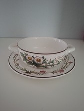 Suppentasse mit Untertasse von