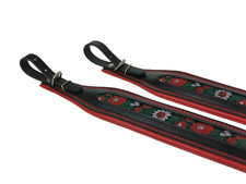 Hochwertige Akkordeon Schulterriemen Rot Akkordeongurte