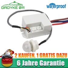 Mini Einbau Bewegungsmelder